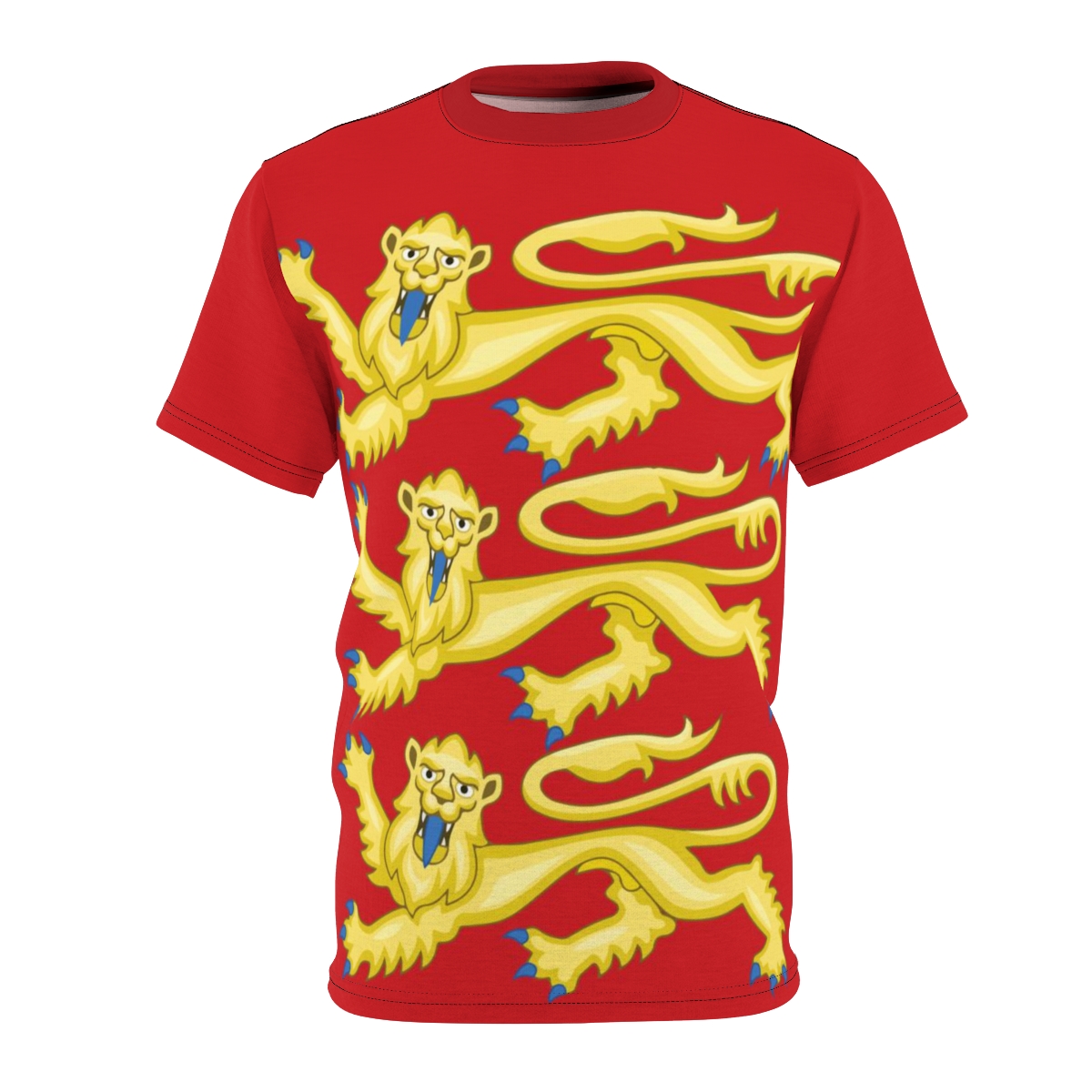 Plantagenet Lions, Unisex T-shirt, Royal Arms of England | eBay
