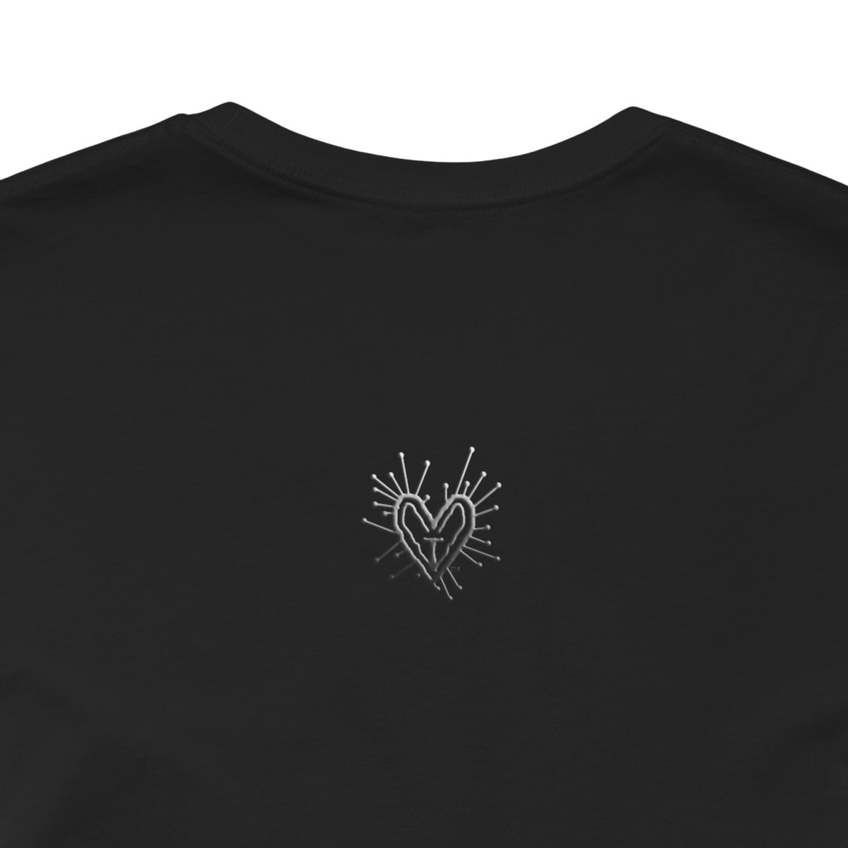 Gothic Graffiti™ "Create Thyself" Cipher Unisex T-shirt (liquid mercury) product thumbnail image