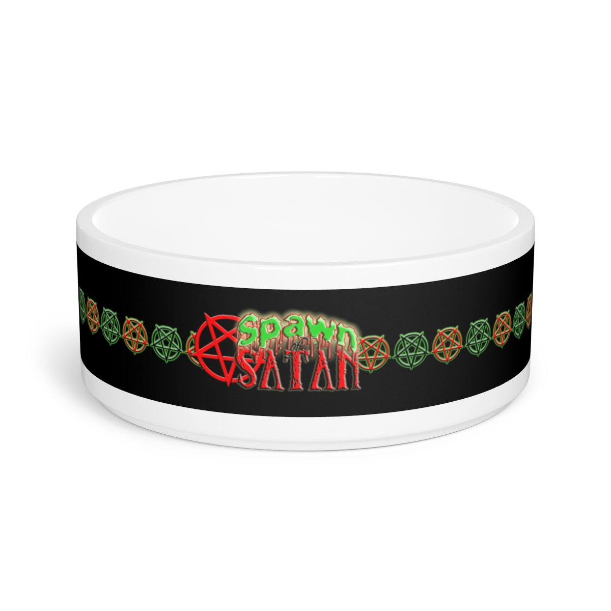 "Spawn of Satan" Ceramic Pet Bowl product thumbnail image