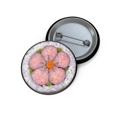 "Daisy Sushi Maki" Pin Button