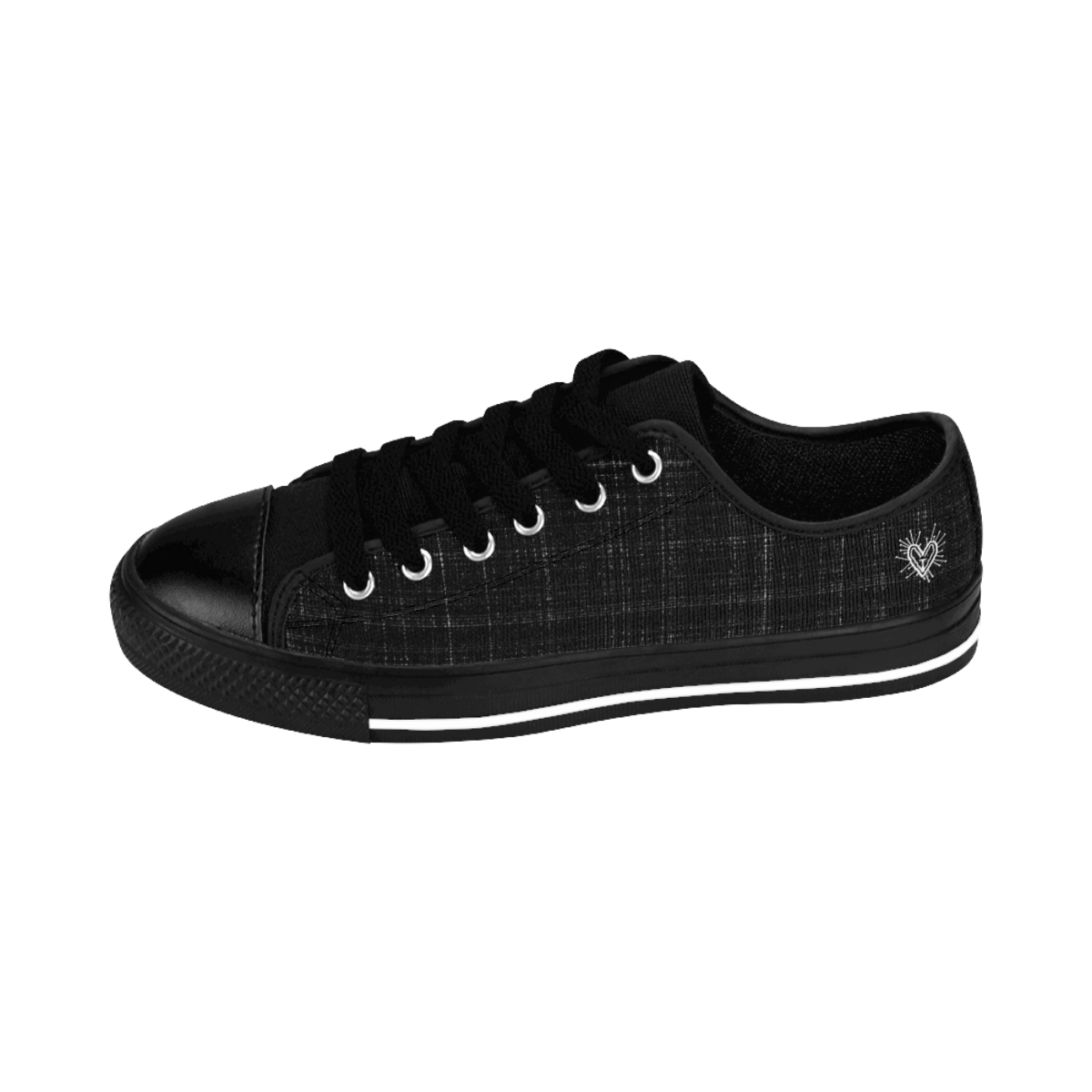 ""Old School Tweedish Black & White" " Men's Sneakers product thumbnail image