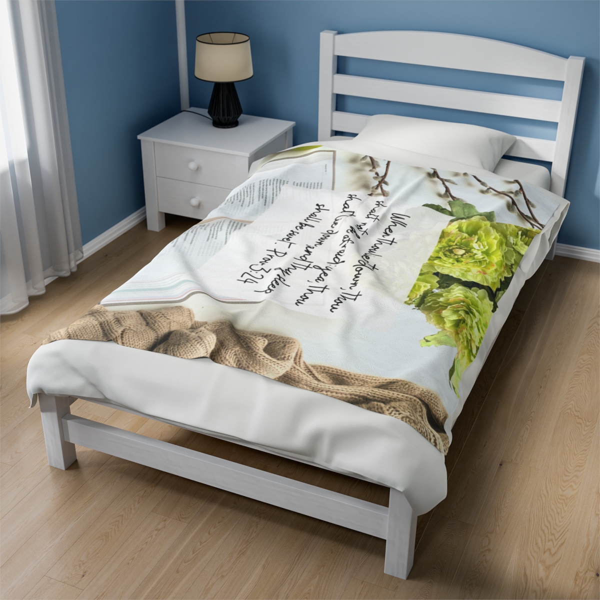 Bible Promise Blanket (Proverbs 3:24) product thumbnail image