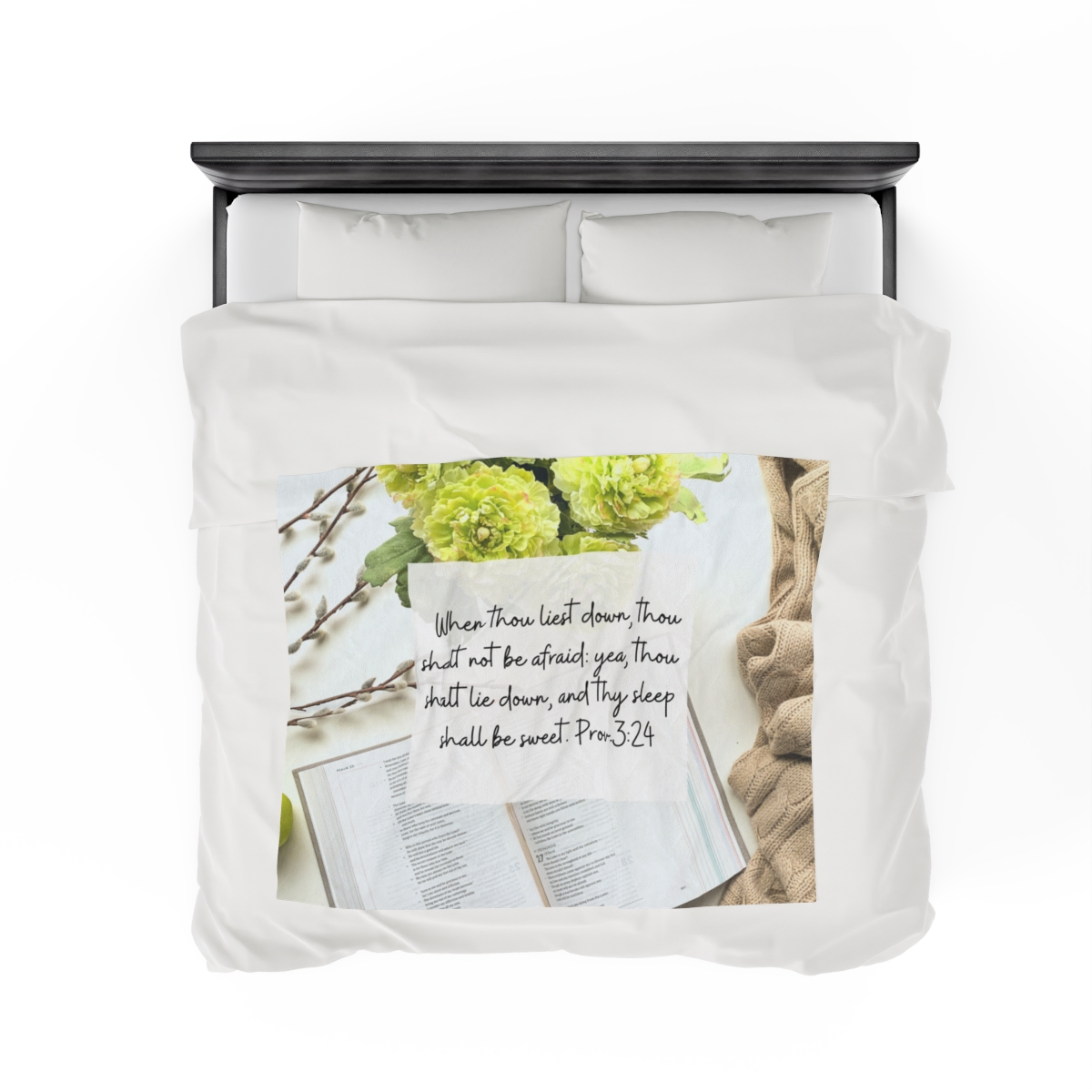 Bible Promise Blanket (Proverbs 3:24) product thumbnail image