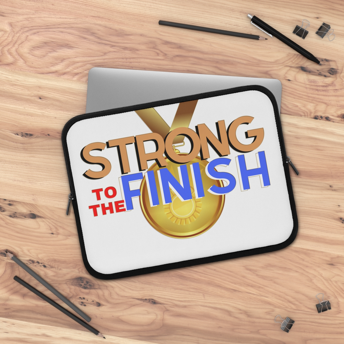 Strong To The Finish Tablet/Laptop Sleeve product thumbnail image