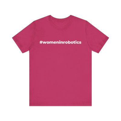 Women In Robotic's Hashtag Unisex T-Shirt