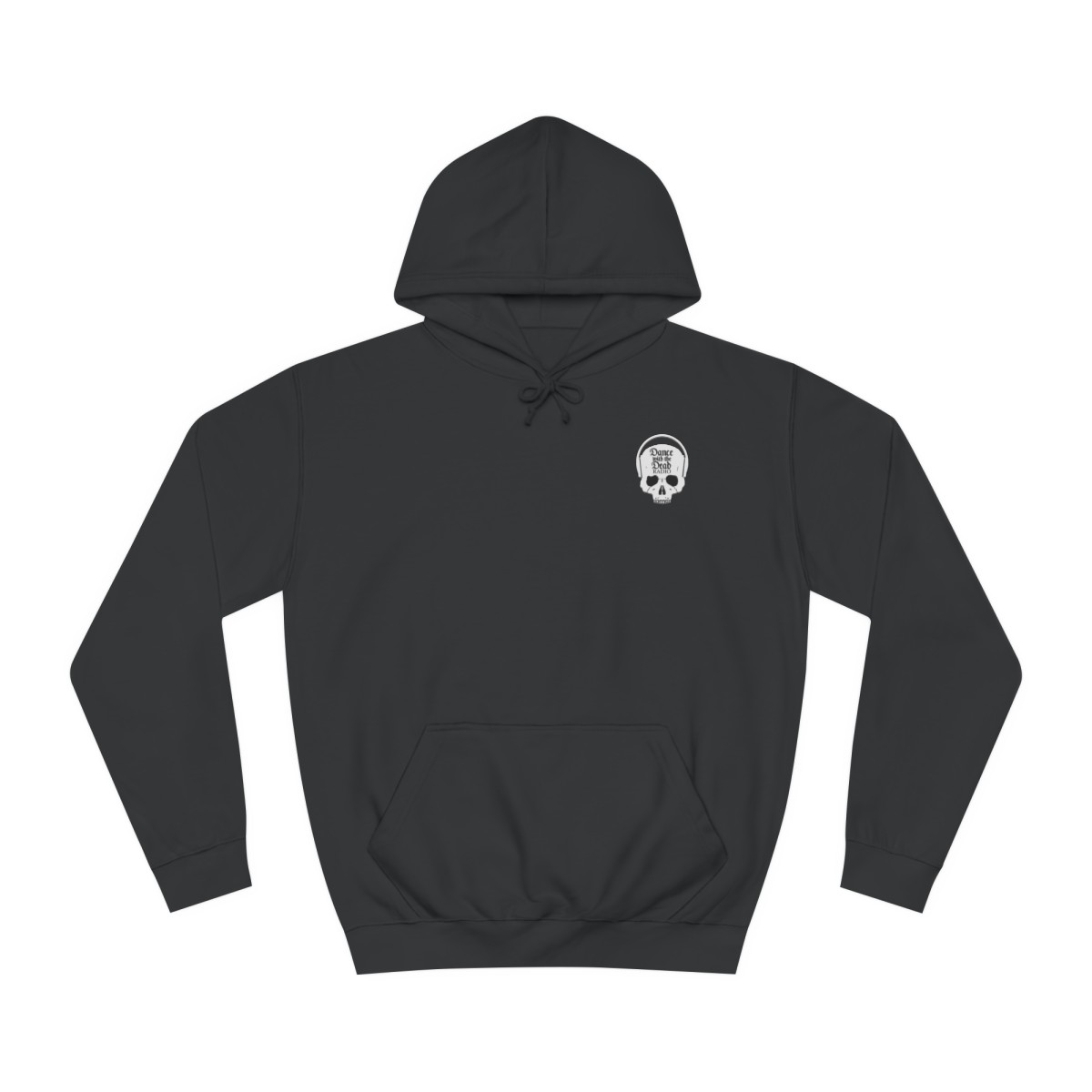 Dance With The Dead Radio Skully Logo College Hoodie product thumbnail image