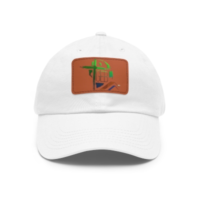 GEB Dad Hat with Leather Patch