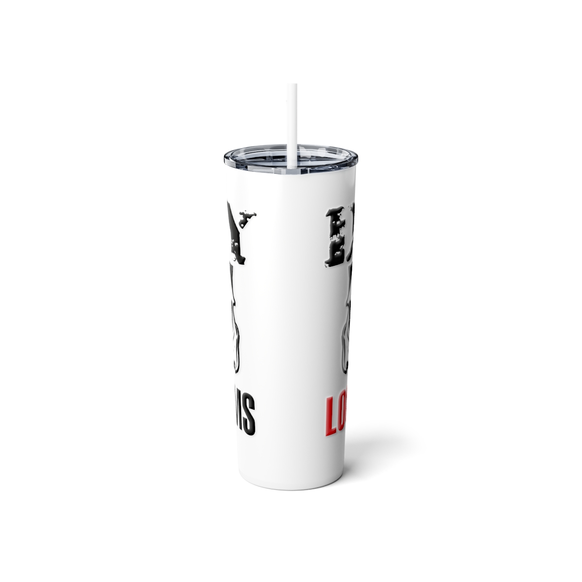 Skinny Steel Dirty Looks Tumbler with Straw, 20oz product thumbnail image