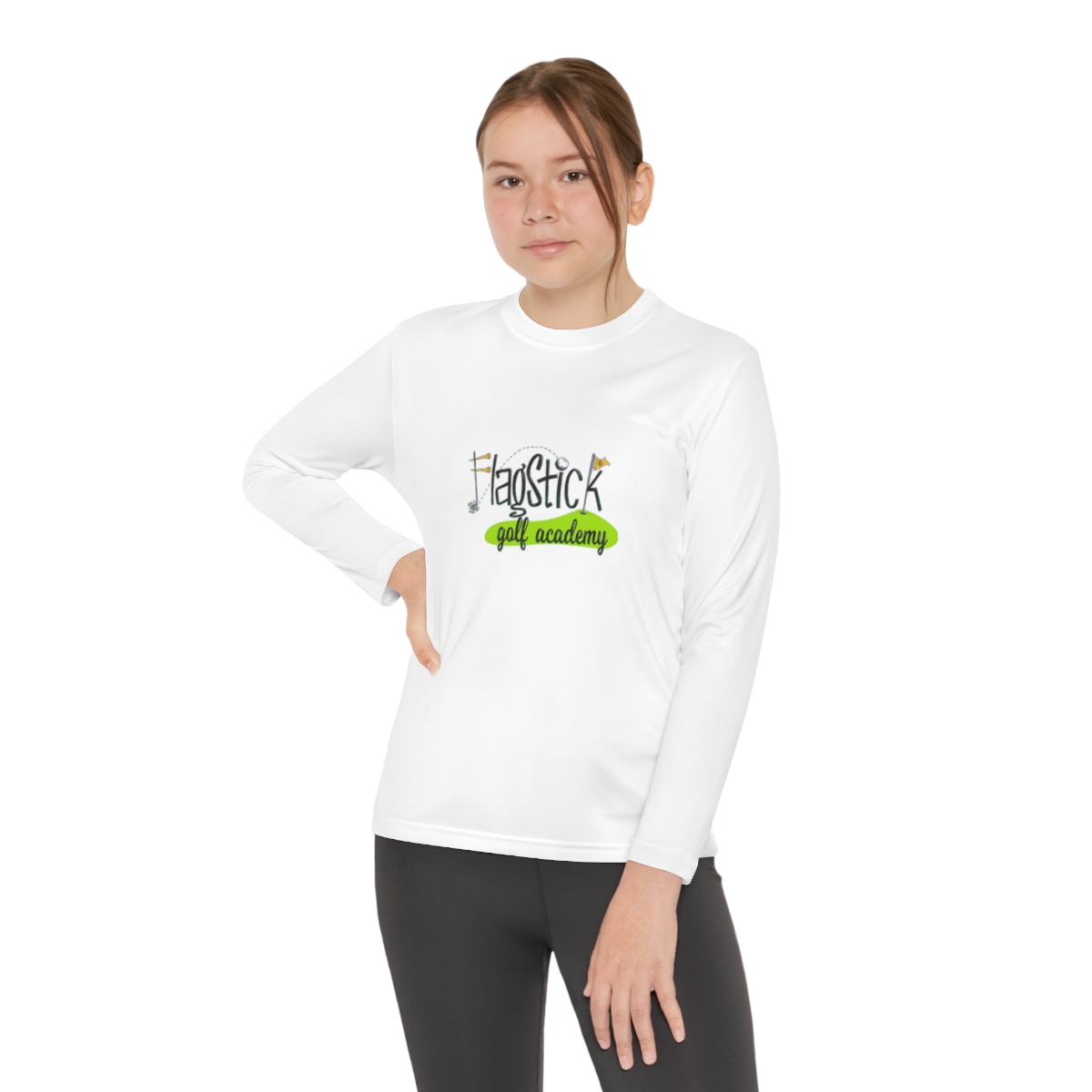 Youth Long Sleeve Competitor Tee product main image