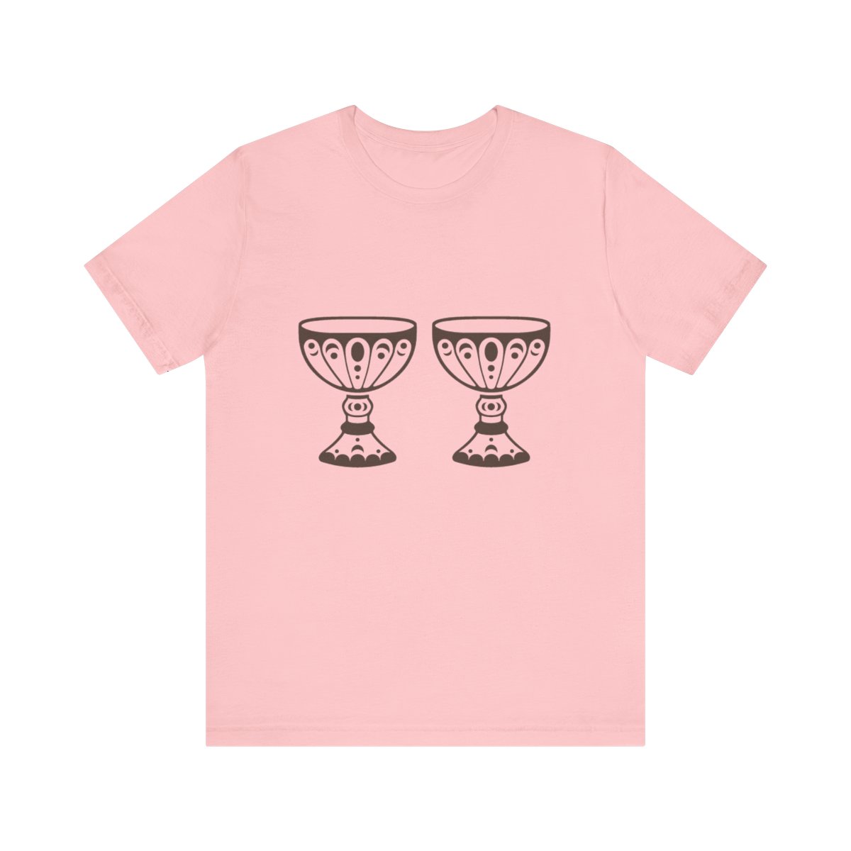 Grail Goblets Tee: Original Pink product main image