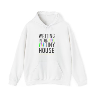 Unisex Heavy Blend Hooded Sweatshirt - Writing in the Tiny House