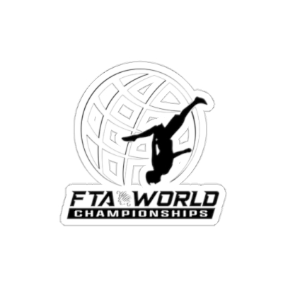 FREESTYLE WORLD CHAMPS Die-Cut Stickers