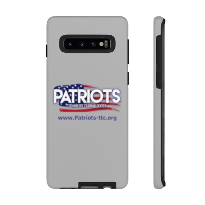 Patriots Tough Cases - Gray (For Samsung, Google, iPhone Phones)