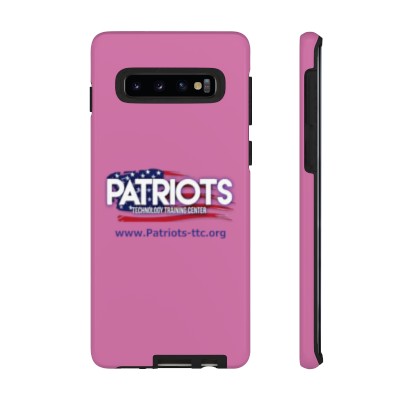 Patriots Tough Cases - Pink (For Samsung, Google, iPhone Phones)