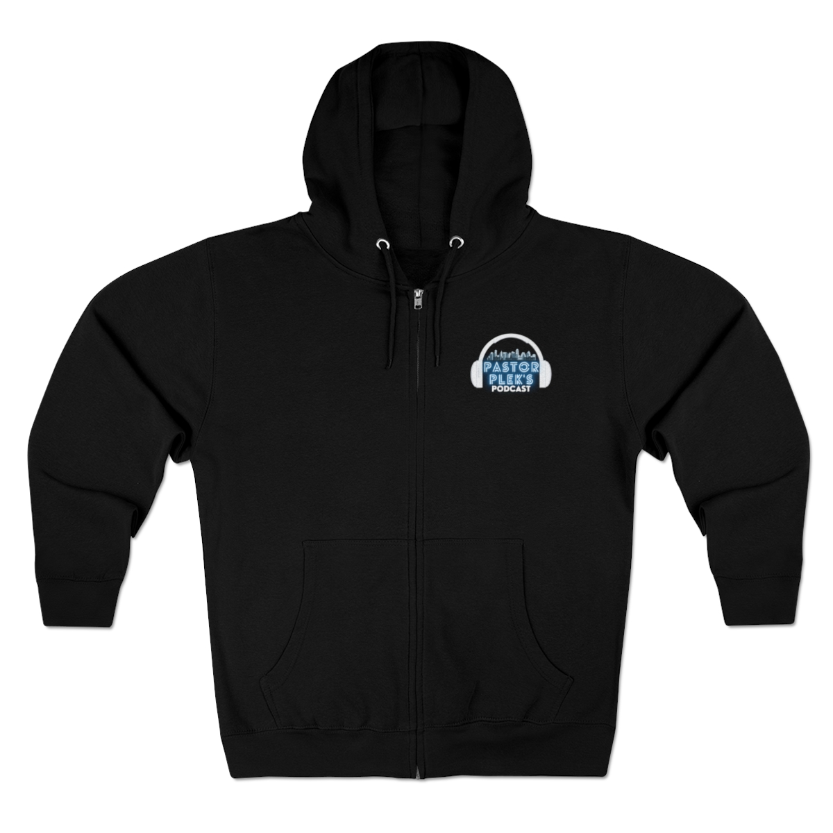 Pastor Plek's Podcast - Zippered Hoodie product thumbnail image