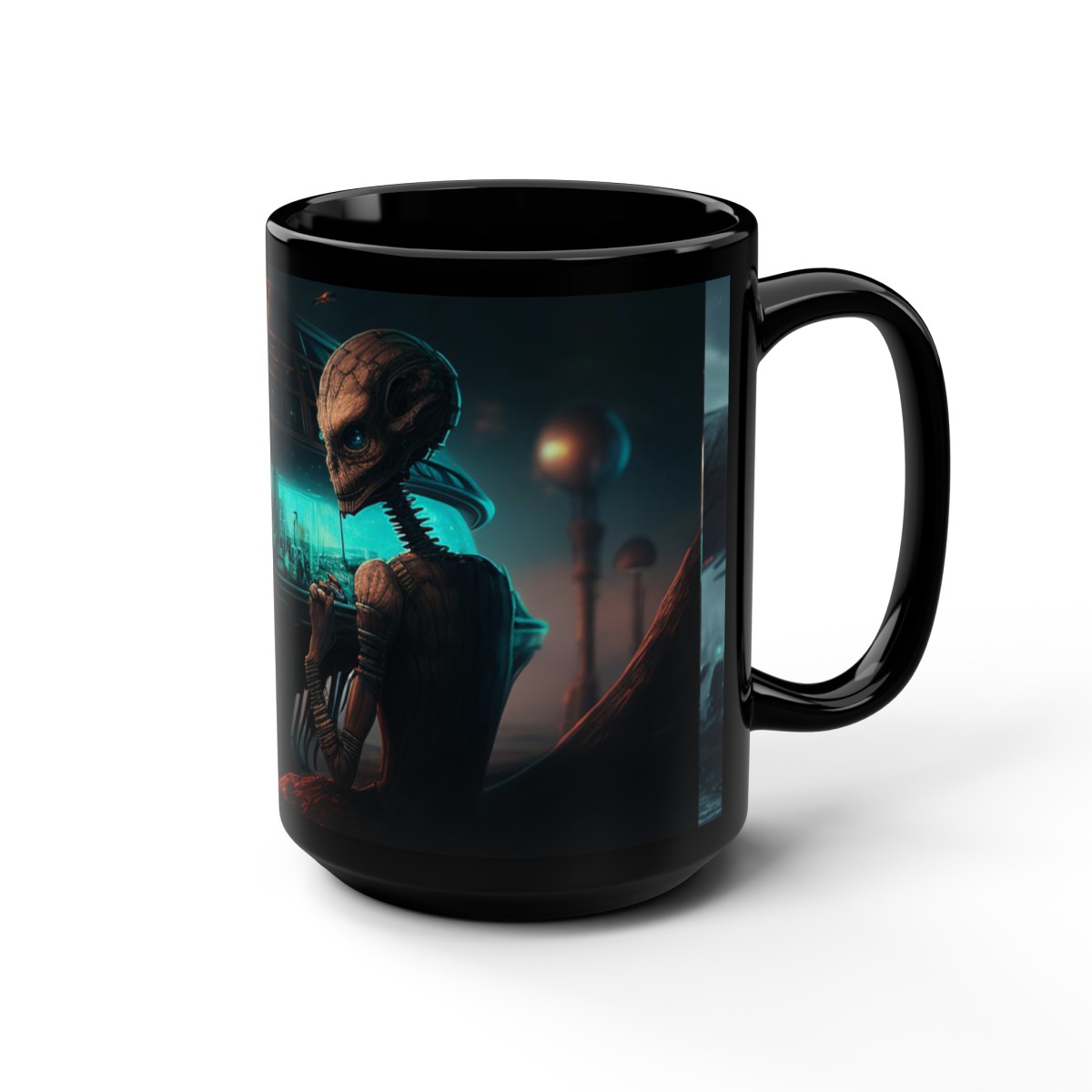  Alien Home - Black Mug, 15oz product thumbnail image