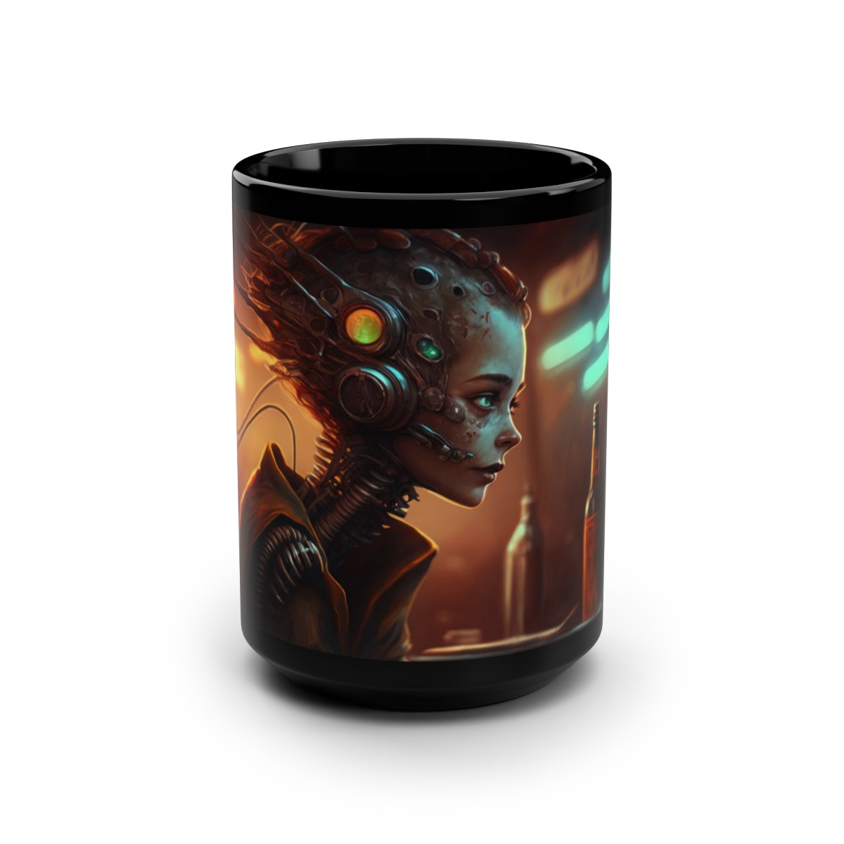 Alien Resident 2 - Black Mug, 15oz product main image