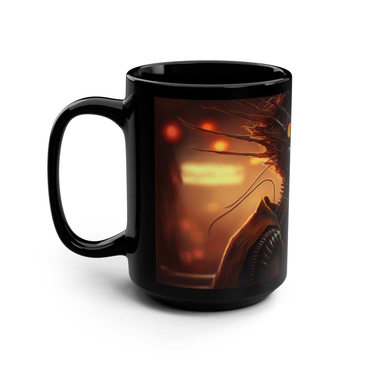Alien Resident 2 - Black Mug, 15oz product thumbnail image