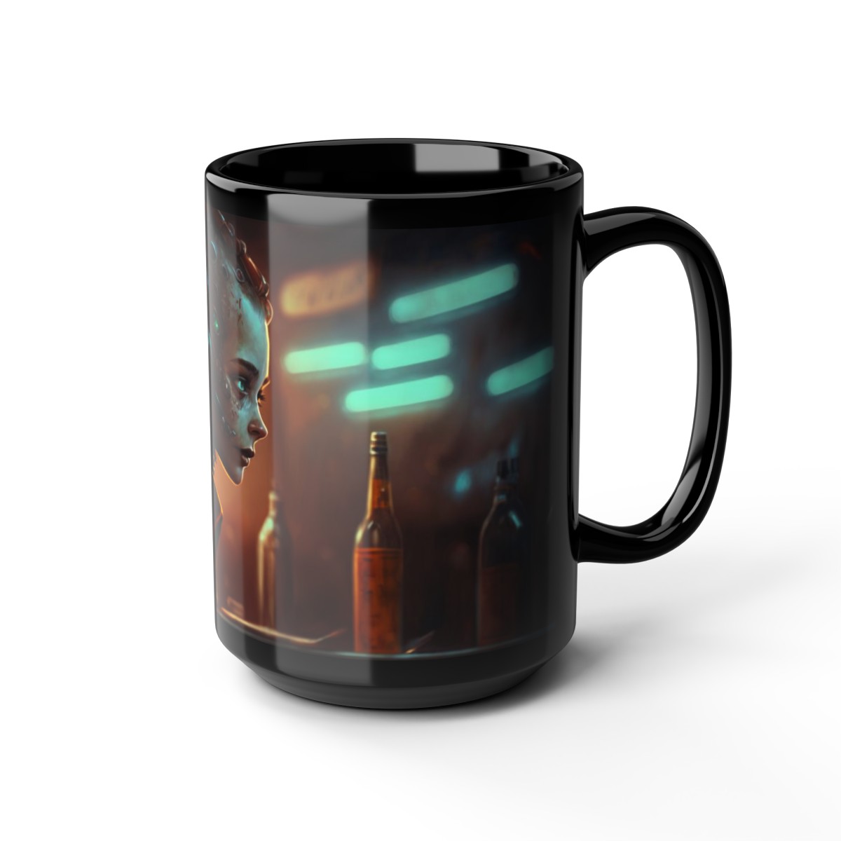 Alien Resident 2 - Black Mug, 15oz product thumbnail image