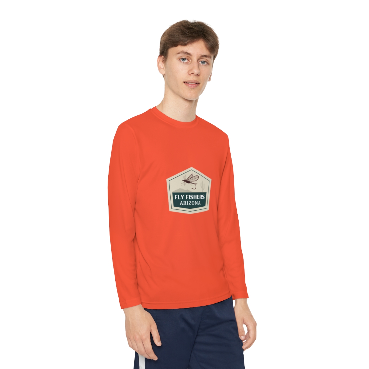 Fly Fishers Arizona Youth Long Sleeve Competitor Tee product thumbnail image