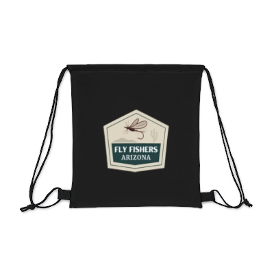 Fly Fishers Arizona Outdoor Drawstring Bag