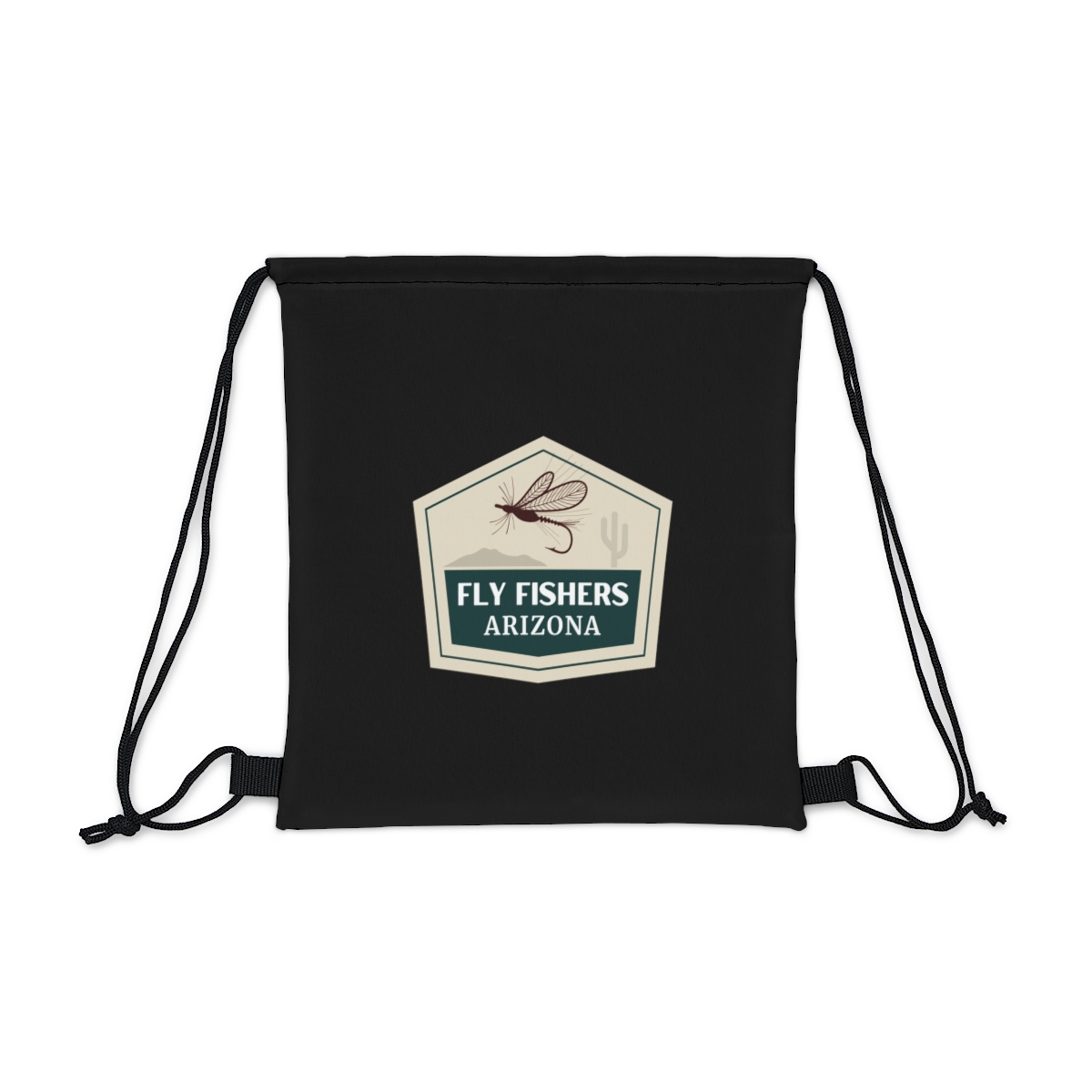 Fly Fishers Arizona Outdoor Drawstring Bag product main image