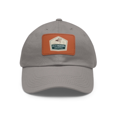 Fly Fishers Arizona Dad Hat with Leather Patch