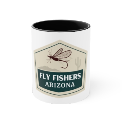 Fly Fishers Arizona Accent Coffee Mug, 11oz