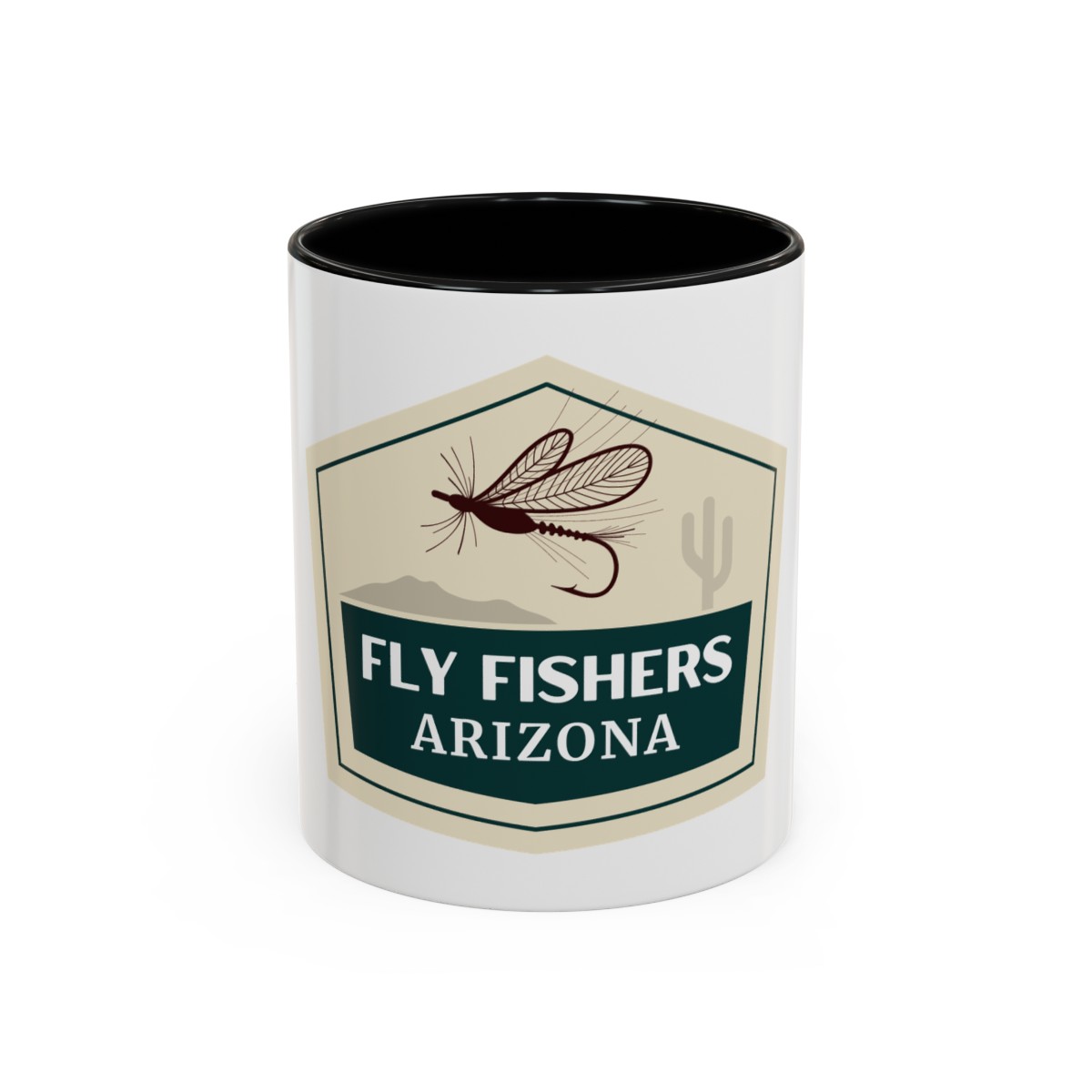 Fly Fishers Arizona Accent Coffee Mug, 11oz product main image