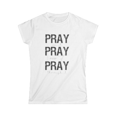 3 Prayers Fitted Tee (Women's)