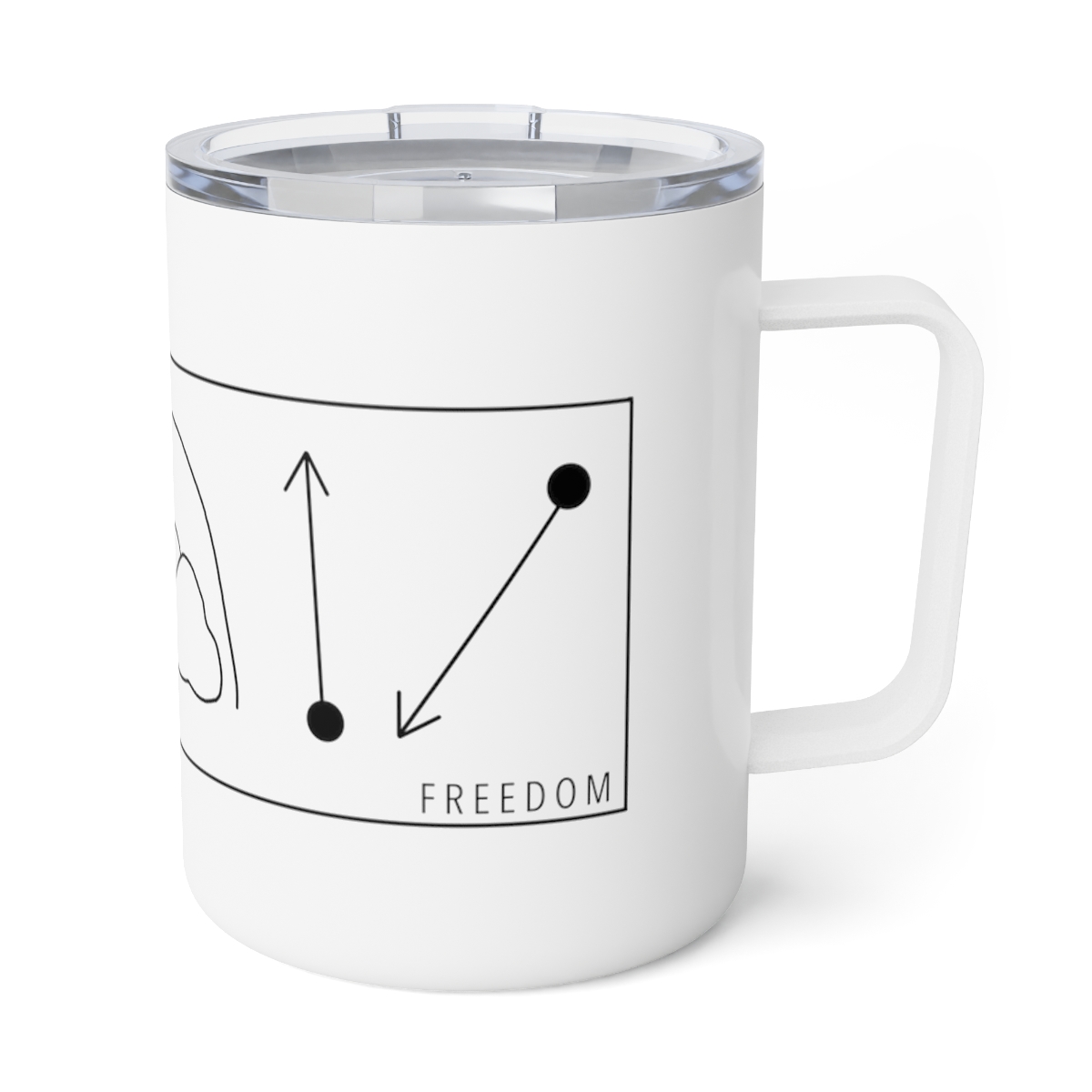 Gospel Freedom Insulated Coffee Mug, 10oz  product thumbnail image