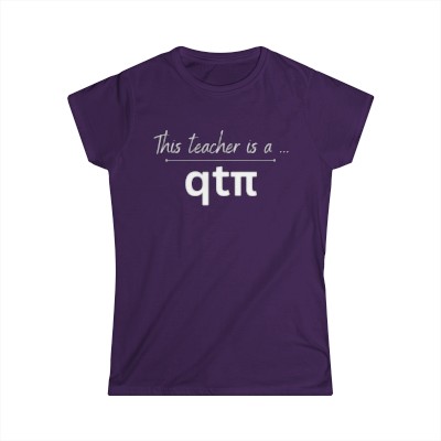 QT-Pi Fitted Tee (Women's)