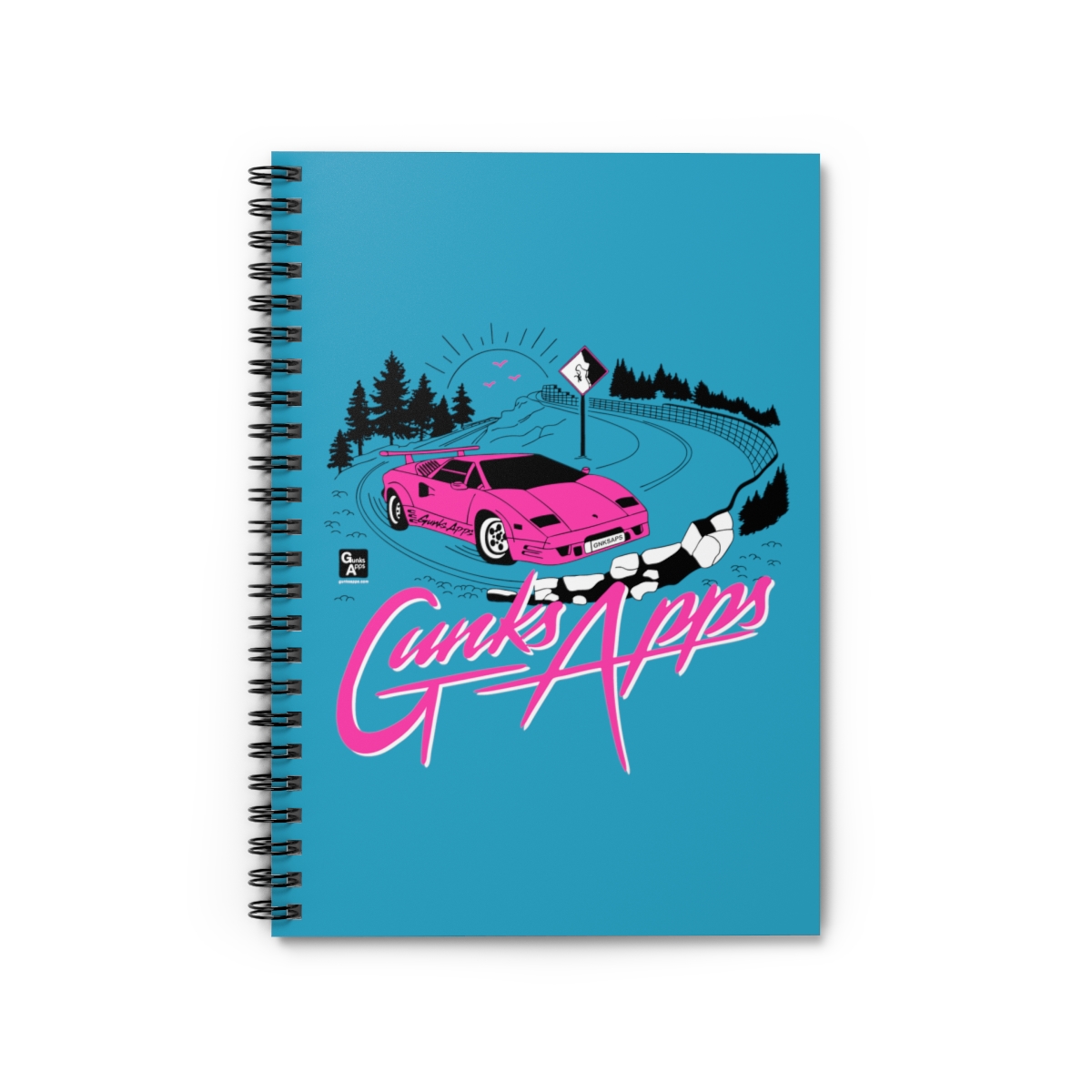 Gunks Apps Spiral Notebook - Ruled Line product thumbnail image