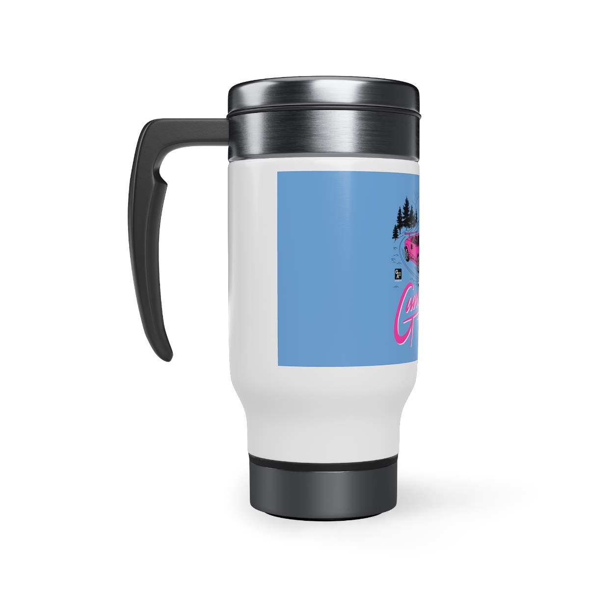 Gunks Apps Stainless Steel Travel Mug with Handle, 14oz product thumbnail image