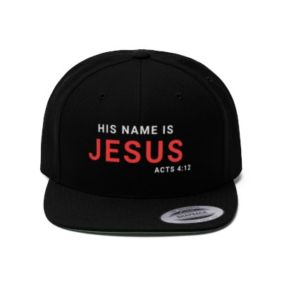 His name is Jesus Flat Bill Hat
