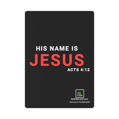 His name is Jesus Playing Cards