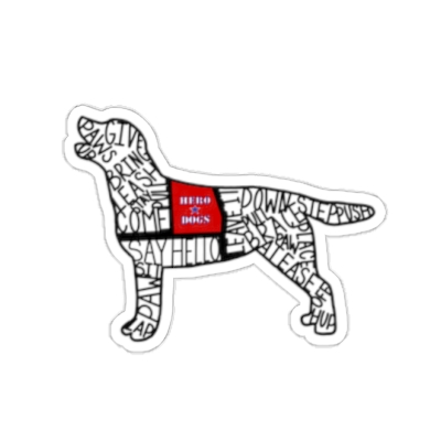 Hero Dogs Stickers