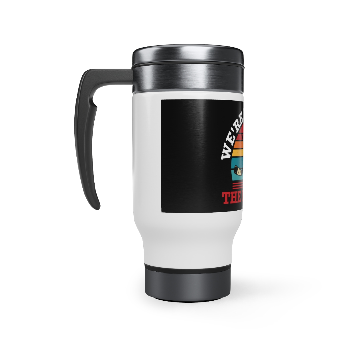 Stainless Steel Travel Mug with Handle, 14oz product thumbnail image