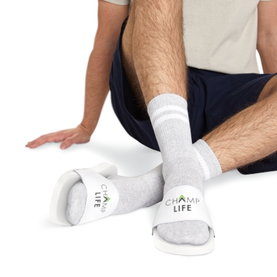 Men's Slide Sandals - white