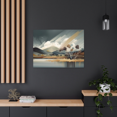 Abstract Landscape - Canvas Gallery Wraps
