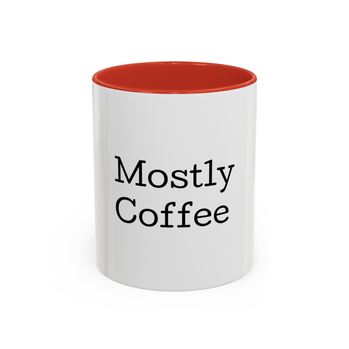 Mostly Coffee - Accent Coffee Mug, 11oz product main image
