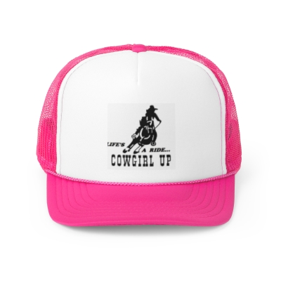 Cowgirl Up Trucker Caps