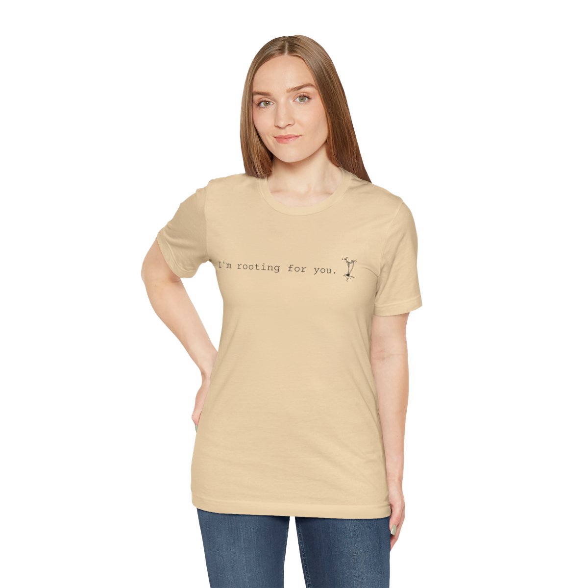 I'm Rooting for You Short Sleeve Unisex T-Shirt product thumbnail image