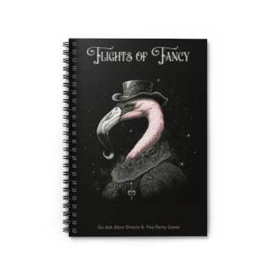 Flights of Fancy Journal: Spiral Notebook - Ruled Line