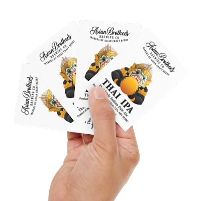 Thai IPA Beer - Poker Cards