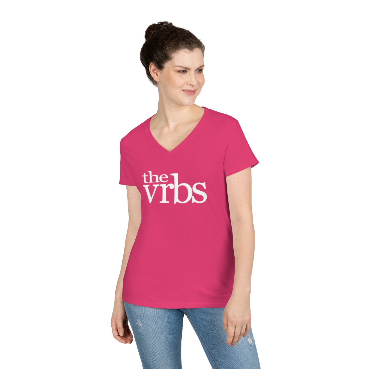 Ladies' V-Neck T-Shirt product thumbnail image