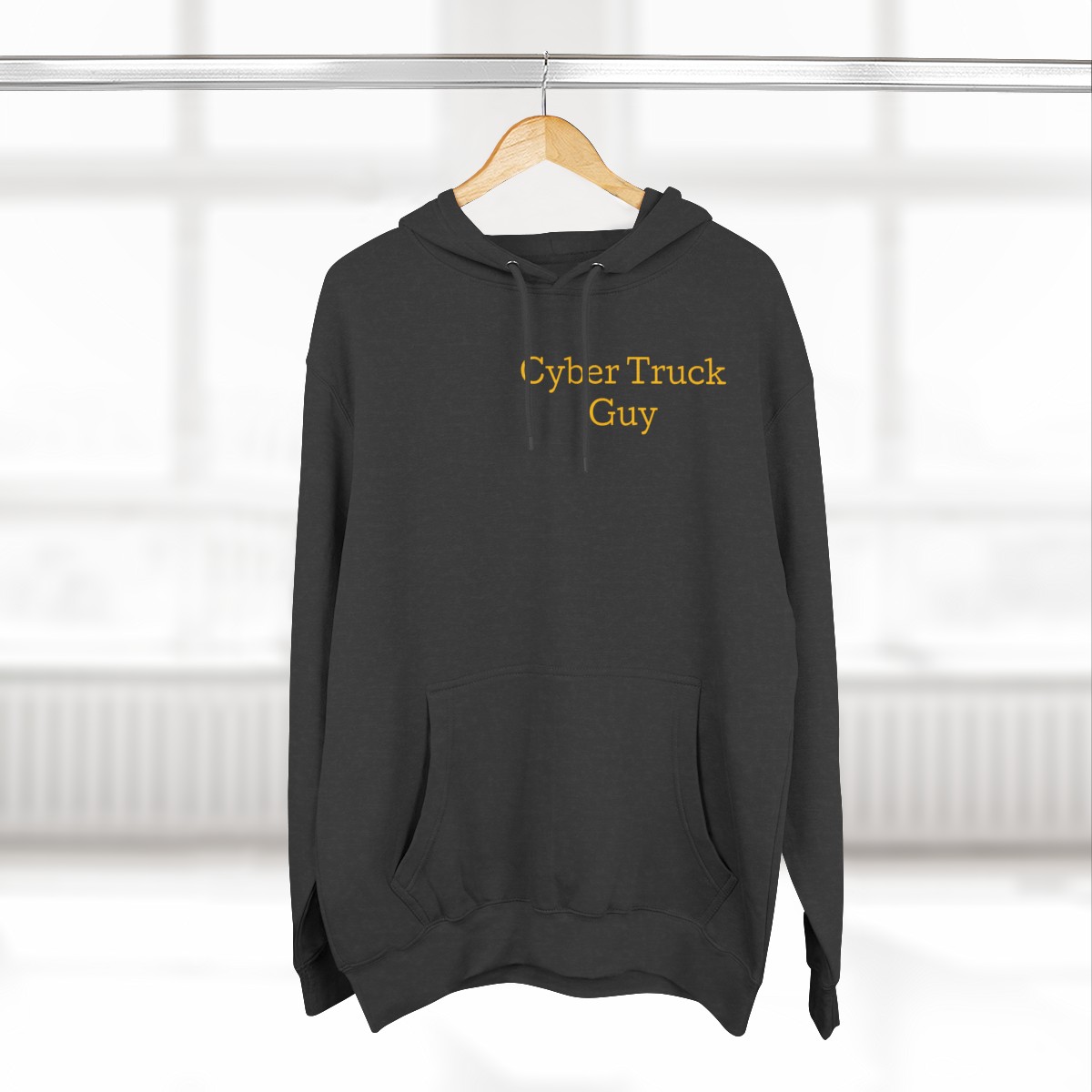 Cybertruck Guy Hoodie: Drive the Future in Cozy Style product thumbnail image