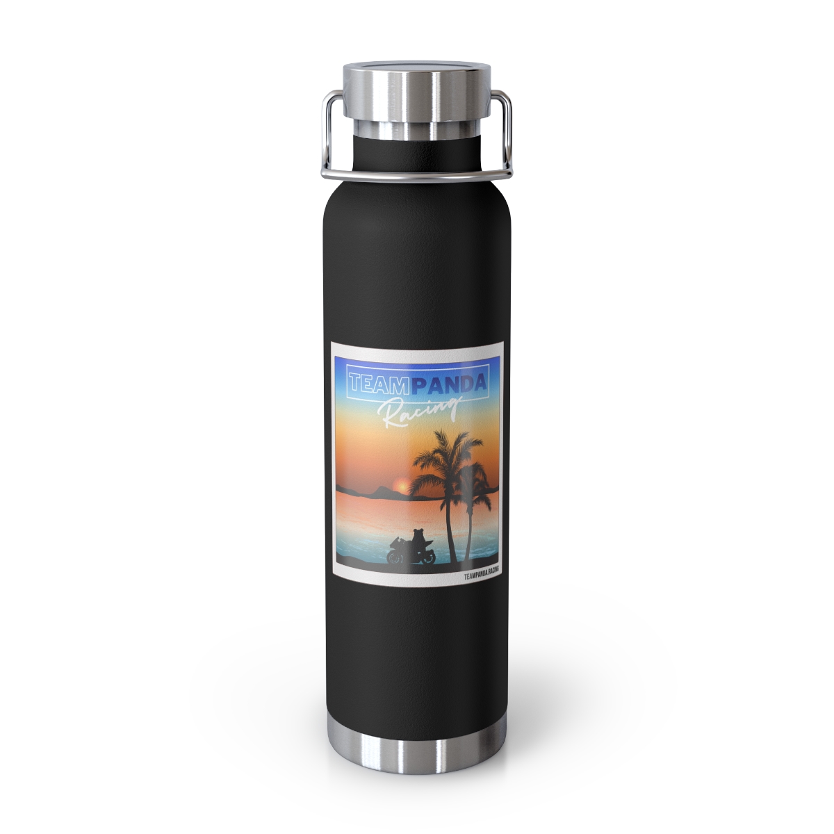 Team Panda Sunset Copper Vacuum Insulated Bottle, 22oz product main image