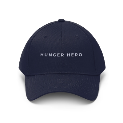 Hunger Hero Embroidered Baseball Cap 