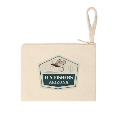 Fly Fishers Arizona Zipper Pouch